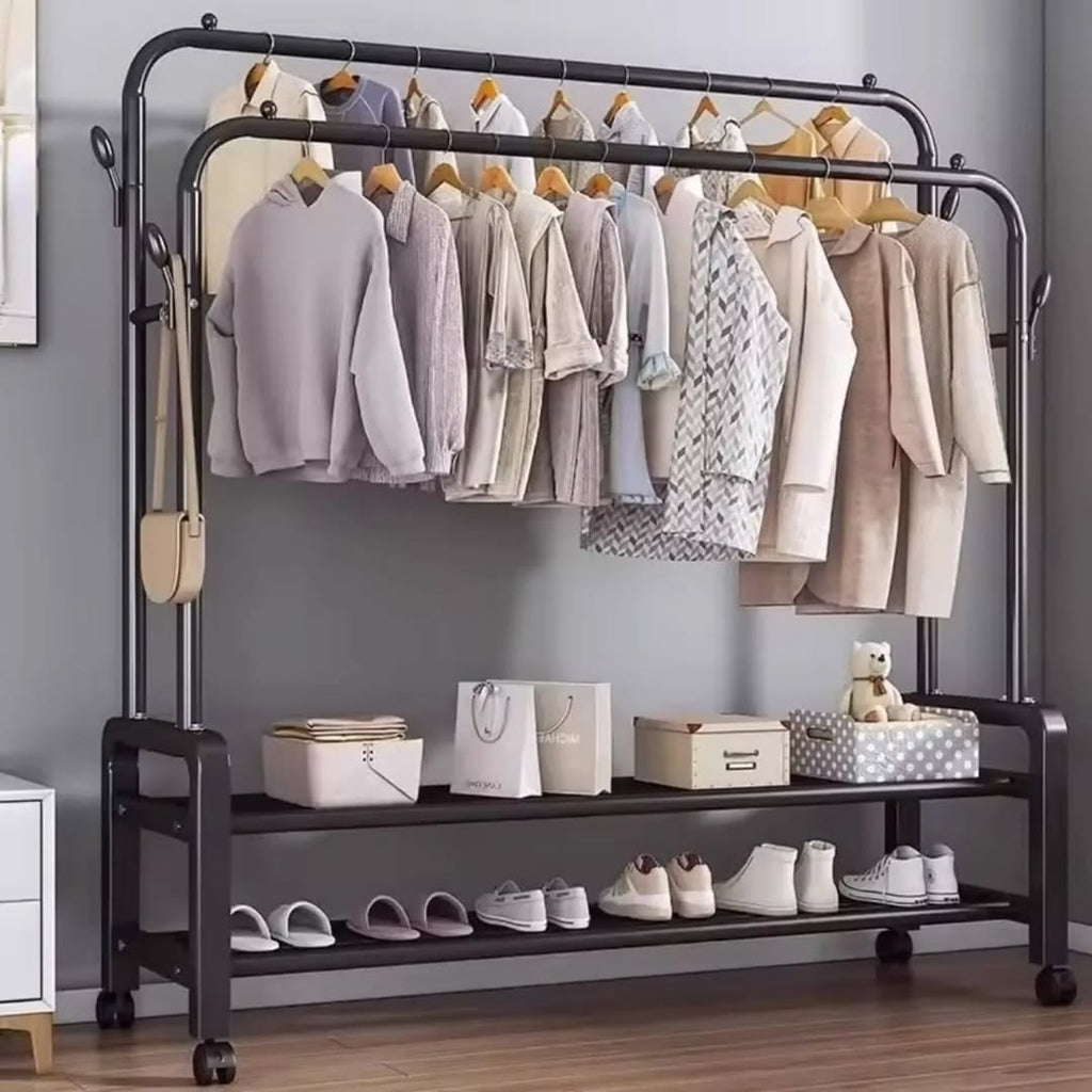 3-in-1 Heavy-Duty Garment Rack